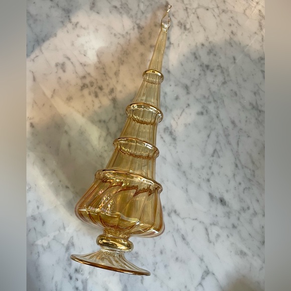 Collectible 16" Egyptian Museum Glass Tree - Picture 4 of 7